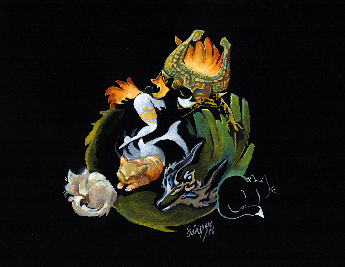Print - Midna