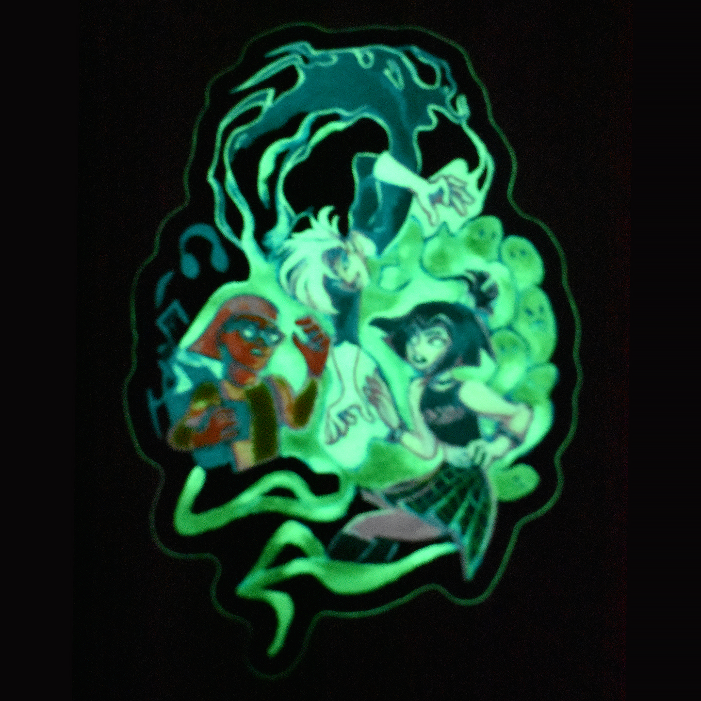 Sticker - Glowing Danny Phantom