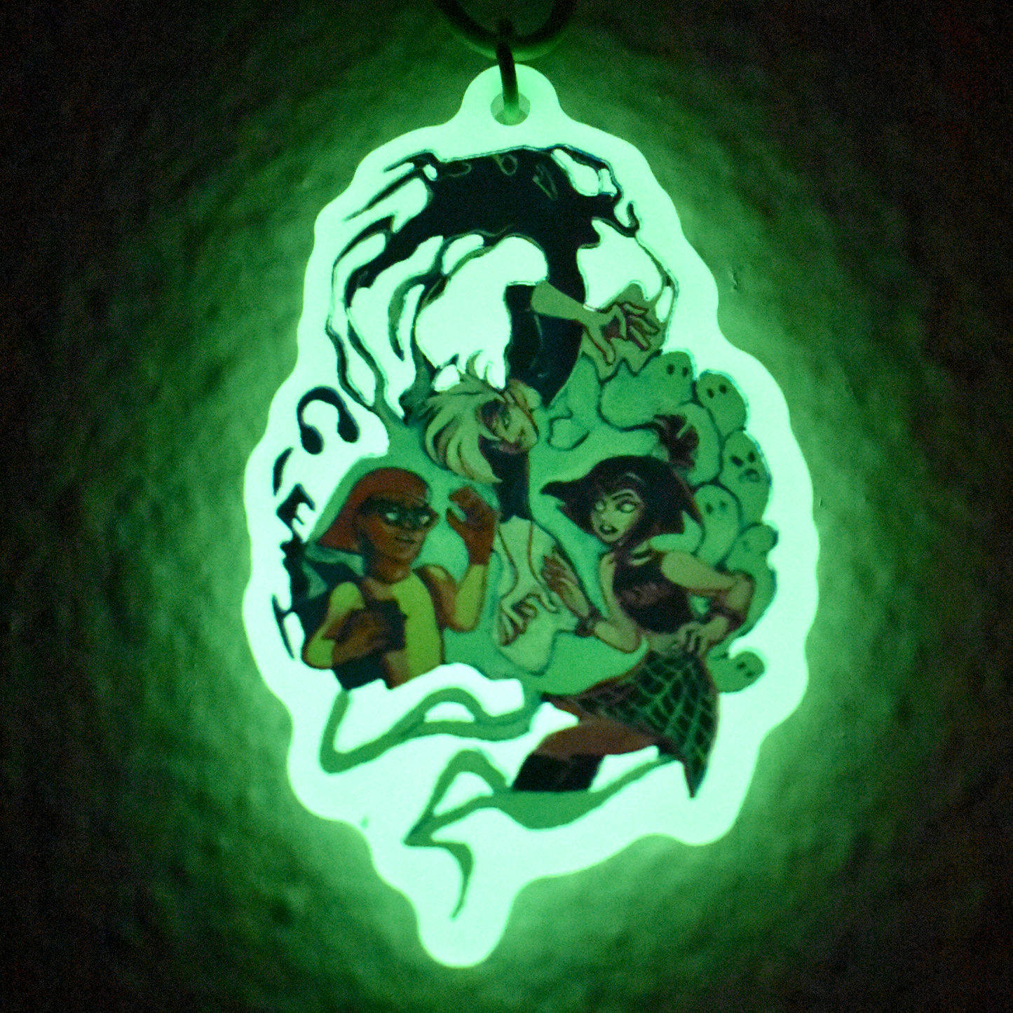 Glow in the Dark Danny Phantom Charm