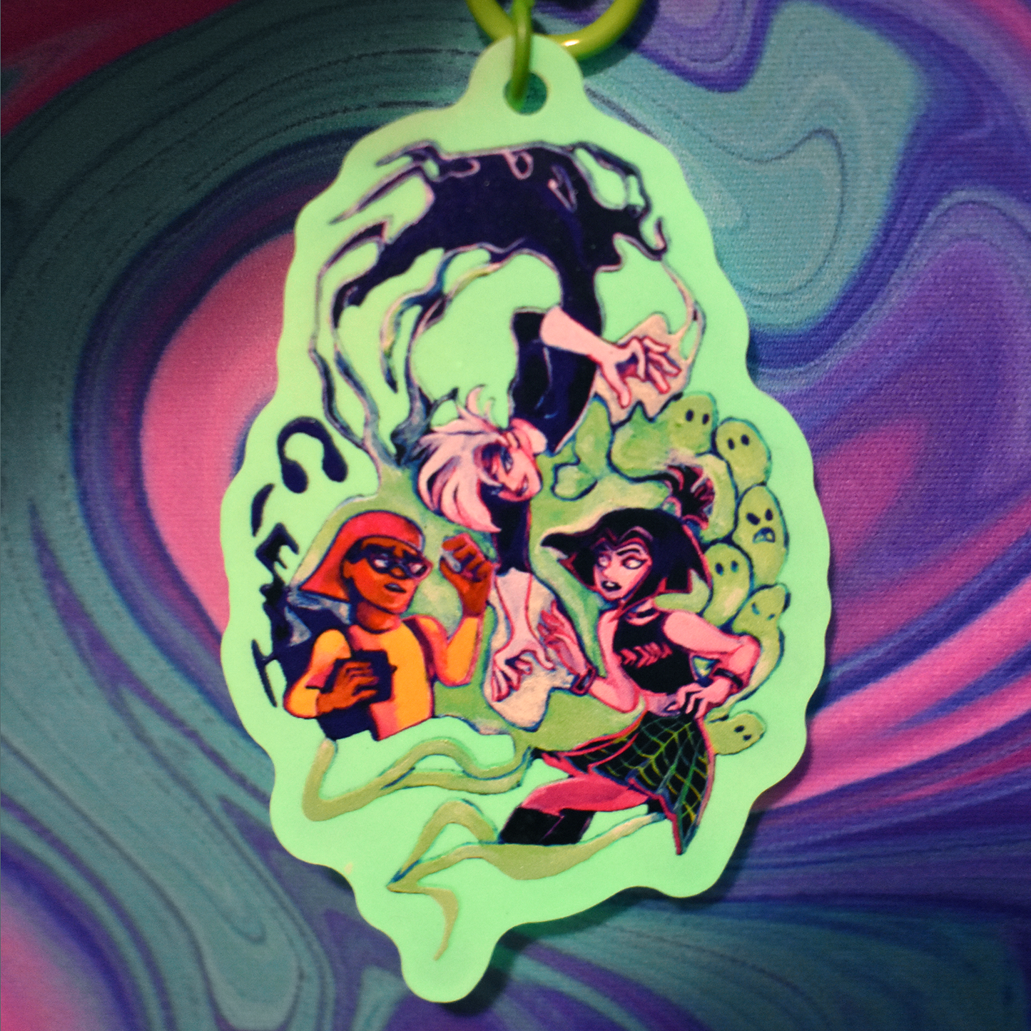 Glow in the Dark Danny Phantom Charm