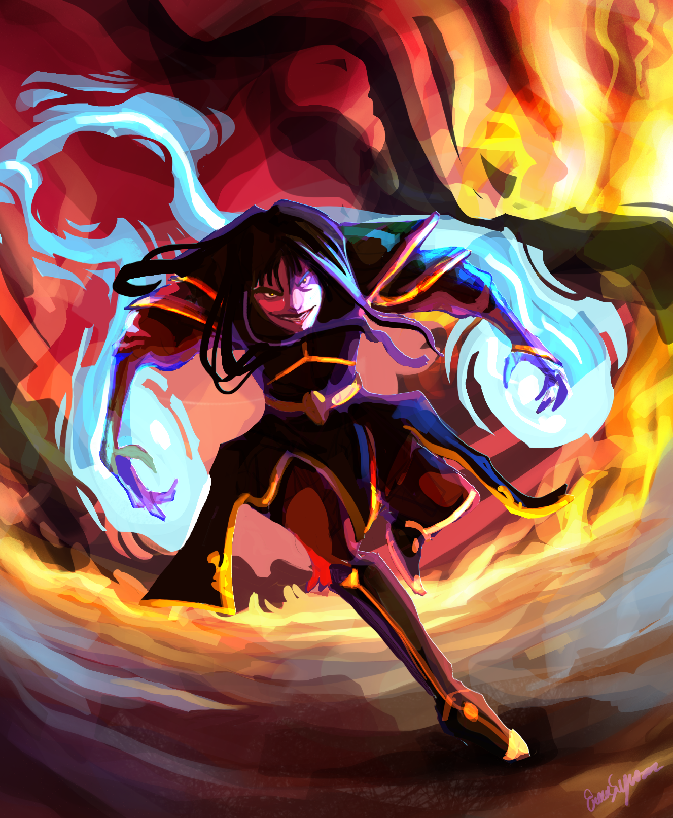 Print - Azula (Avatar the Last Airbender)