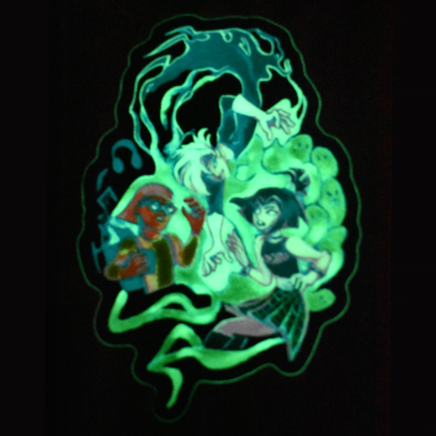 Glow in the Dark Danny Phantom Sticker