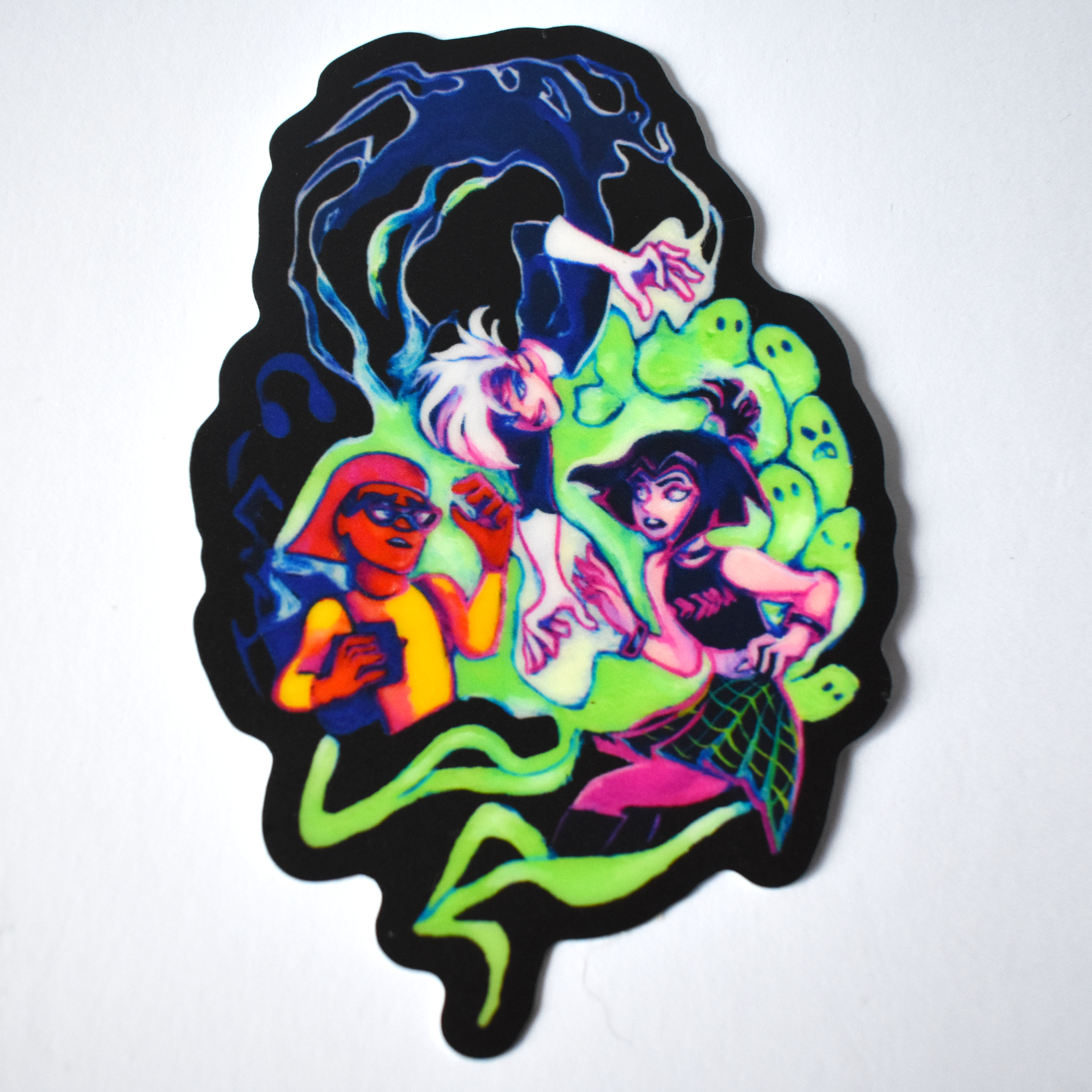 Sticker - Glowing Danny Phantom – KozzDraws