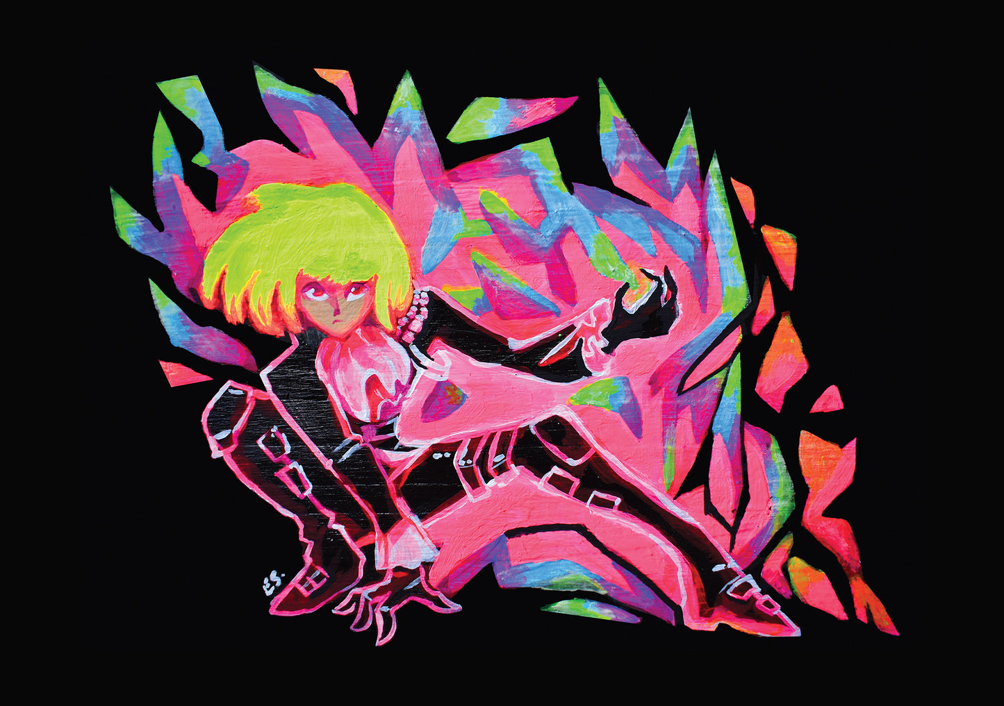 Print - Promare (HALOGRAPHIC)