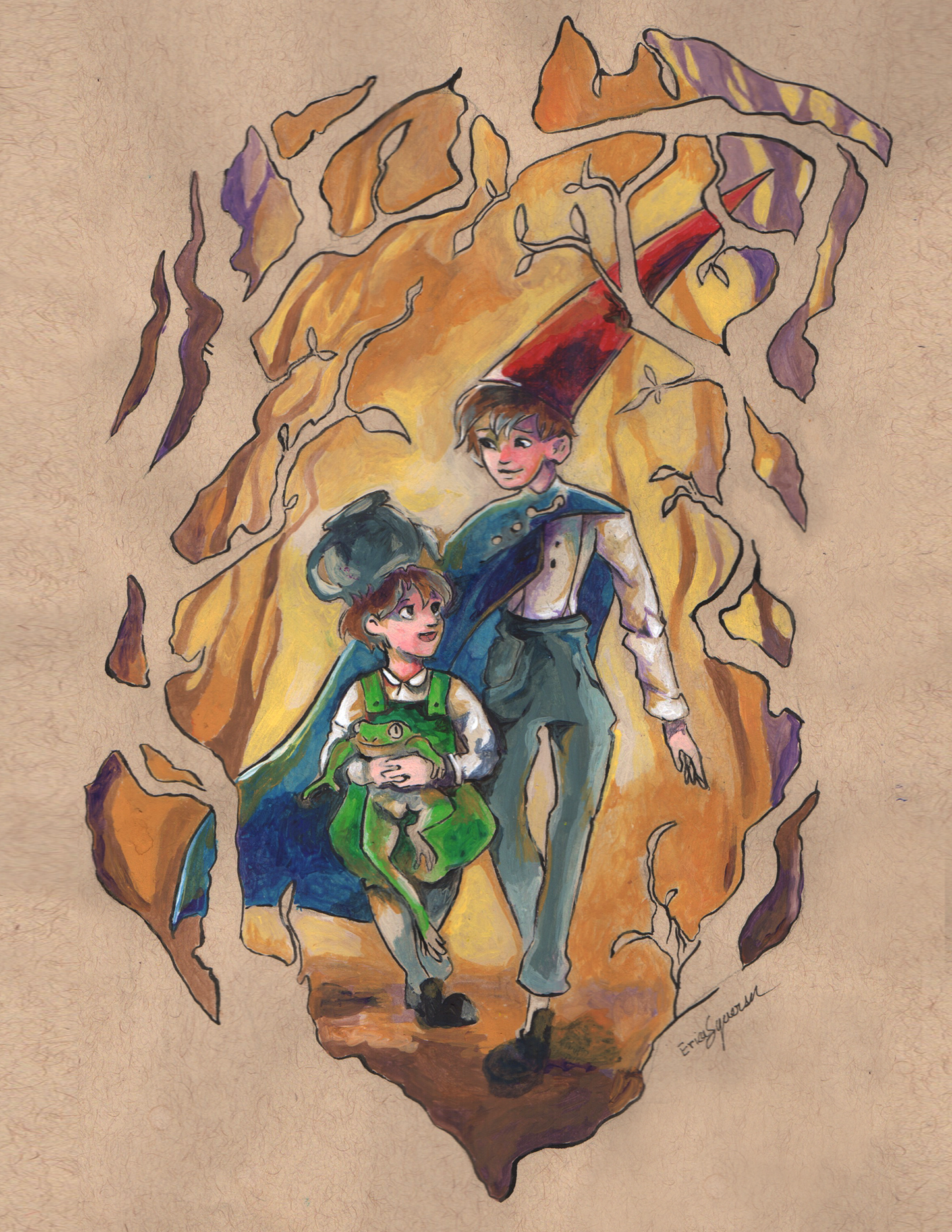 Print - Over the Garden Wall