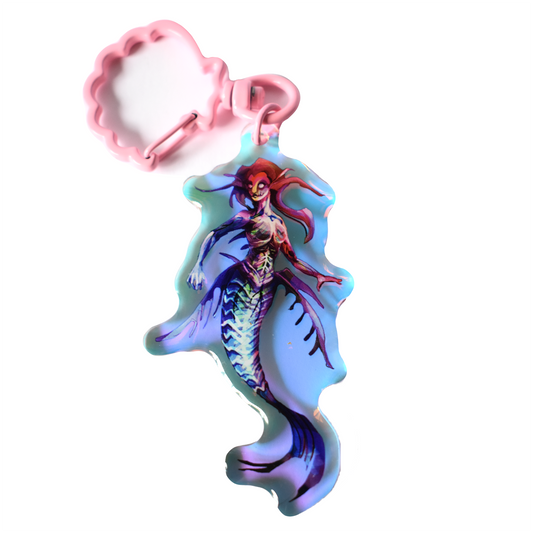 Charm - Skeleton Mermaid