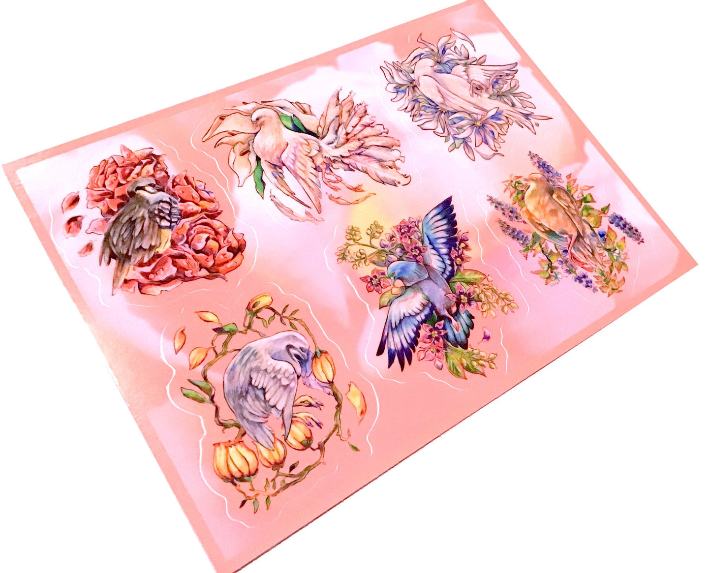 Stickers - Birds (Hatoful Boyfriend)